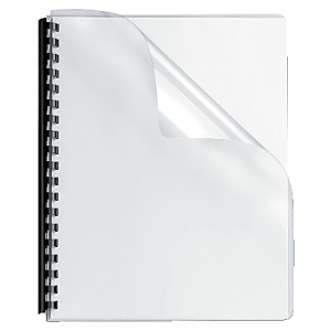 Fellowes Clear Presentation Binding Covers, 8 3/4" x 11 1/4", Clear, Pack Of 100