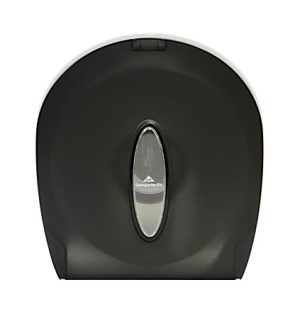 Georgia-Pacific 1-Roll Jumbo Jr. High-Capacity Toilet Paper Dispenser, Translucent Smoke