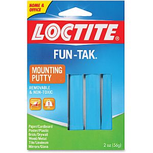 Loctite Fun Tak Mounting Putty - 1 Each - Blue