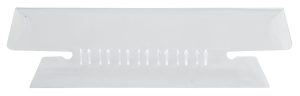 Office Depot® Brand Hanging Folder Tabs, 3 1/2", 1/3 Cut, Clear, Pack Of 25