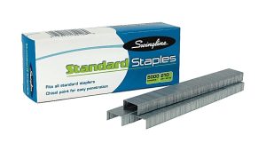 Swingline Standard Chisel Point Staples 10/pk, (10 boxes of 5,000 staples)