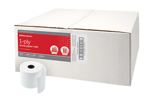 Office Depot® Brand Paper Roll, 2-1/4" x 128', White