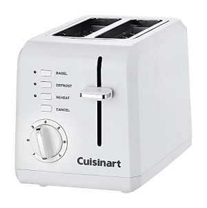 Cuisinart® 2-Slice Wide-Slot Toaster, White