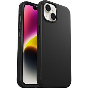 OtterBox iPhone 14 Symmetry Series+ with MagSafe Antimicrobial Case - For Apple iPhone 14, iPhone 13 Smartphone - Black - Drop Resistant, Bacterial Resistant - Plastic, Synthetic Rubber, Polycarbonate - 1 Pack