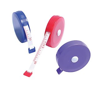 Baumgartens® Tape Measures, 2" x 2", Pack Of 12