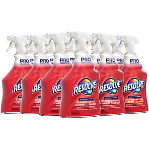 Resolve® Professional Carpet Spot Cleaner, 32 Oz Bottle, Case Of 12