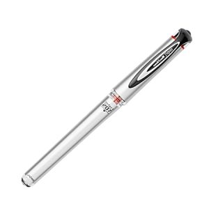 uni-ball® 207® Impact® Gel Pen, Bold Point, 1.0 mm, Black; Gray Barrel, Red Ink