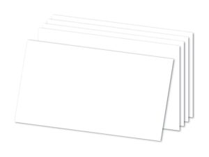 Office Depot® Brand Index Cards, Blank, 5" x 8", White, Pack Of 300