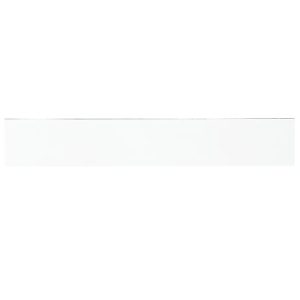 Partners Brand White Warehouse Labels, LH180, Magnetic Strips 2" x 12", Case of 25