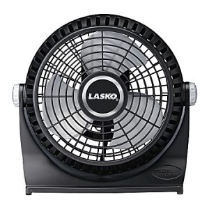 Lasko Breeze Machine 2-Speed Fan, 11.69"H x 5.31"W x 12.25"D, Black