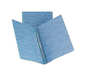 Smead® Color Pressboard Binder Cover, 8 1/2" x 11", 60% Recycled, Blue