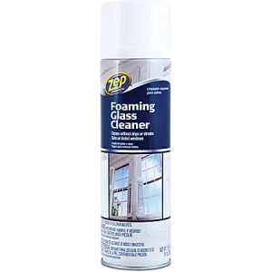 Zep Foaming Glass Cleaner, 19 Oz Bottle