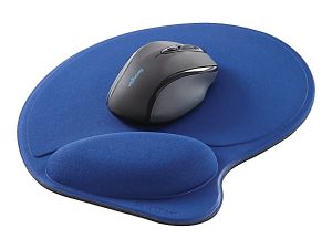 Kensington Mouse Pad/Wrist Pillow, Blue