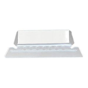 Smead® Clear Hanging Poly Tabs, 2" For 1/5 Cut Tabs, Pack Of 25