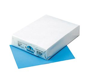 Pacon Kaleidoscope Color Multi-Use Printer & Copier Paper, Letter Size (8 1/2" x 11"), Ream Of 500 Sheets, 24 Lb, Cobalt Blue