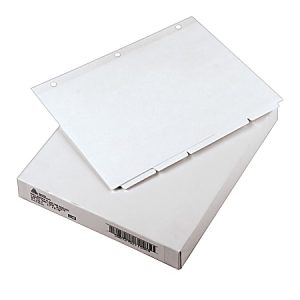 Avery Plain Tab Write-On Dividers, 8 1/2" x 11", White Dividers/White Tabs, 5-Tab, Box Of 36