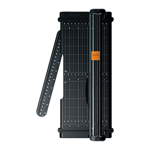Fiskars Portable Paper Trimmer, 12", Black