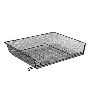 Rolodex Mesh Letter-Sized Paper Tray, Black
