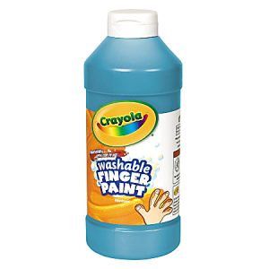 Crayola Washable Finger Paint, 16 Oz., Blue