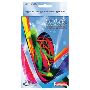 Alliance Brites Pic Pac Rubber Bands, Assorted Sizes/Colors, 1.5 Oz