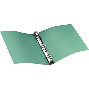 Avery Hanging Round-Ring Storage 3-Ring Binder, 1" Round Rings, Green