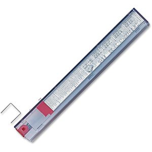 Rapid Heavy-Duty Stapler Cartridge, 7/16", Red, Box Of 5