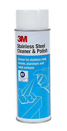 3M 14002 Stainless Steel Cleaner And Polish, 21 Oz Bottle