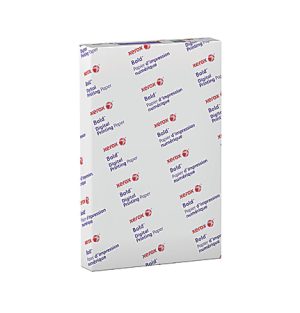 Xerox Bold Digital Printing Paper, Ledger Size (11" x 17"), 100 (U.S.) Brightness, 32 Lb Text (120 gsm), FSC Certified, Ream Of 500 Sheets