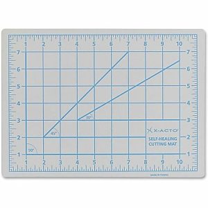 X-Acto Self-Healing Mat, 12" x 18", Green Opaque
