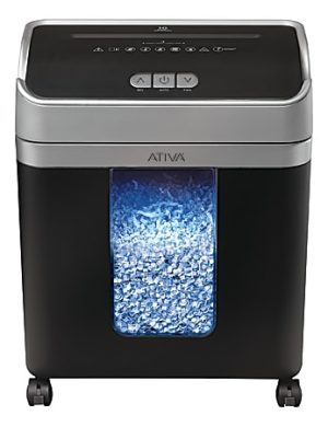 Ativa 10-Sheet Micro-Cut Shredder, OMM103P