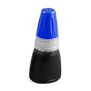 Xstamper Pre-Inked Stamp Re-Inking Fluid, 10 ml, Blue Ink