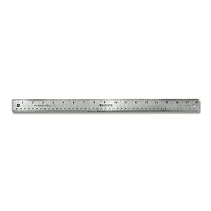 Westcott Stainless Steel Ruler, 18"/45cm