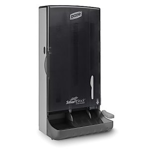Dixie SmartStock Dispenser For SmartStock Knives, 17 5/16"H x 8 1/4"W x 6 1/8"D, Smoke