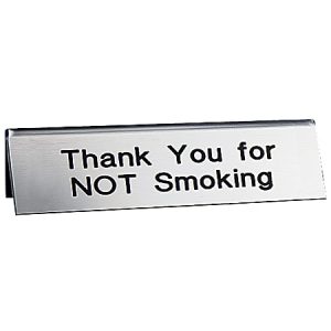 Custom Engraved Table Tent Sign, 2" x 8"