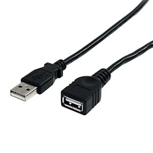 StarTech.com 3 ft Black USB 2.0 Extension Cable A to A - M/F - Extends the length of your current USB device cable by 3 feet - 3 ft usb a to a extension cable - 3ft usb a male to a female cable - 3ft usb 2.0 extension cord