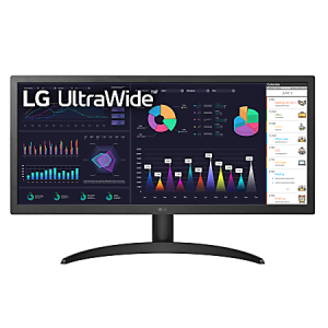 LG UltraWide 26WQ500 26" FHD IPS Monitor, FreeSync
