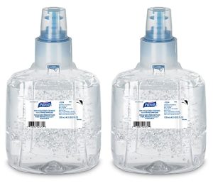 PURELL Advanced Hand Sanitizer Green Certified Gel Refill, 1200 mL, Pack of 2