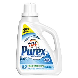 Purex® Free & Clear Liquid Laundry Detergent, 150 Oz Bottle, Case Of 4