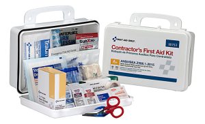First Aid Only 25-Person Contractor First Aid Kit, White, 128 Pieces