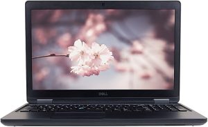 Dell Latitude 5580 Refurbished Laptop, 15.6" Screen, Intel Core i5, 8GB Memory, 256GB Solid State Drive, Windows 10 Pro