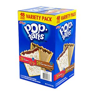 POPTARTS Strawberry & Brown Sugar Cinnamon 2-Pack Variety, 24 Count