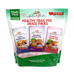 Nature's Garden Healthy Trail Mix Snack Packs, 1.2 oz, 24 Count