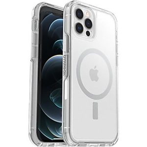 OtterBox iPhone 12 and iPhone 12 Pro Symmetry Series+ with Antimicrobial Technology Case - For Apple iPhone 12 Pro, iPhone 12 Smartphone - Clear - Drop Resistant, Bump Resistant, Bacterial Resistant - Polycarbonate, Synthetic Rubber - Retail