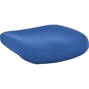 Lorell Padded Fabric Seat Cushion for Conjure Executive Mid/High-back Chair Frame - Navy - Fabric - 1 Each
