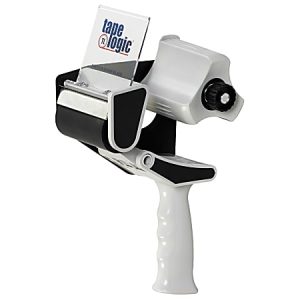 Tape Logic Top Gun Carton Sealing Tape Dispenser, For 3" Tape, Black/Gray