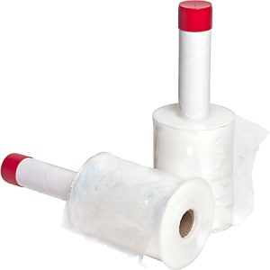 Sparco Stretch Film with Handle For Small Packages - 5" Width x 1000 ft Length - 4 Wrap(s) - Self-stick - Clear