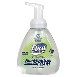 Dial Foam Hand Sanitizer, 15.2 Oz