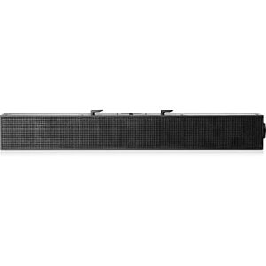 HP S101 Sound Bar Speaker - Black - 140 Hz to 20 kHz - USB