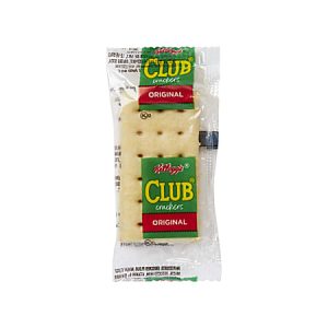 Kellogg's Club Crackers, 2 Crackers Per Pack, Box Of 500 Packs