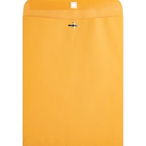 Business Source Heavy-duty Clasp Envelopes - Clasp - #97 - 10" Width x 13" Length - 28 lb - Clasp - Kraft - 100 / Box - Kraft